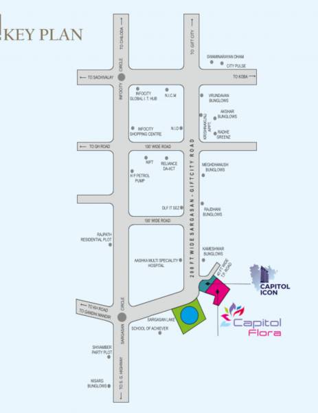  capitol-flora-and-capitol-icon Location Plan