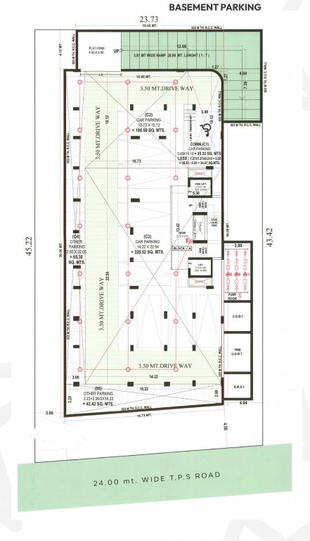  star elegance A Cluster Plan For Basement Floor