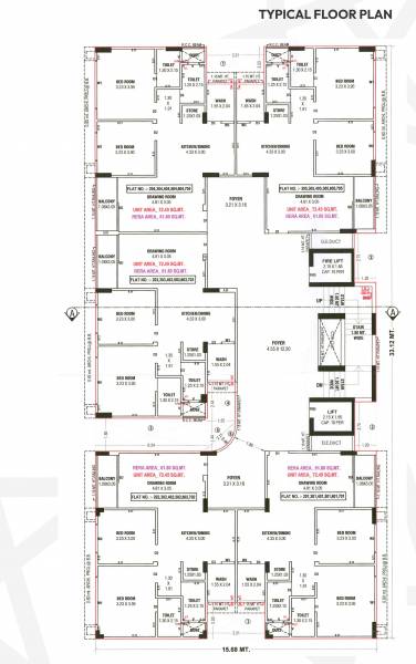  star-elegance A Typical Cluster Plan 