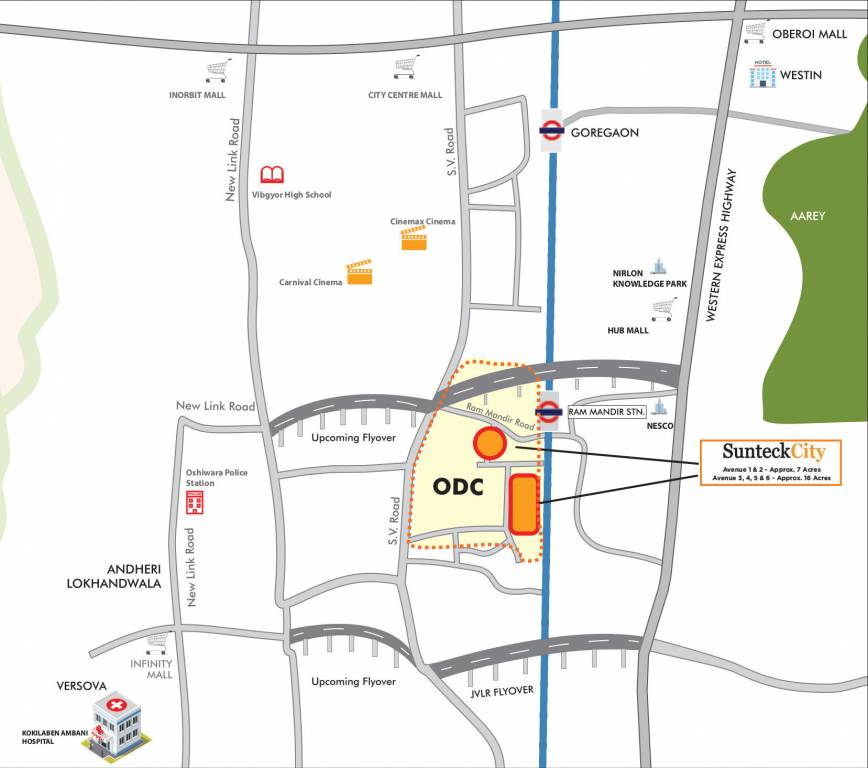  city avenue Location Plan