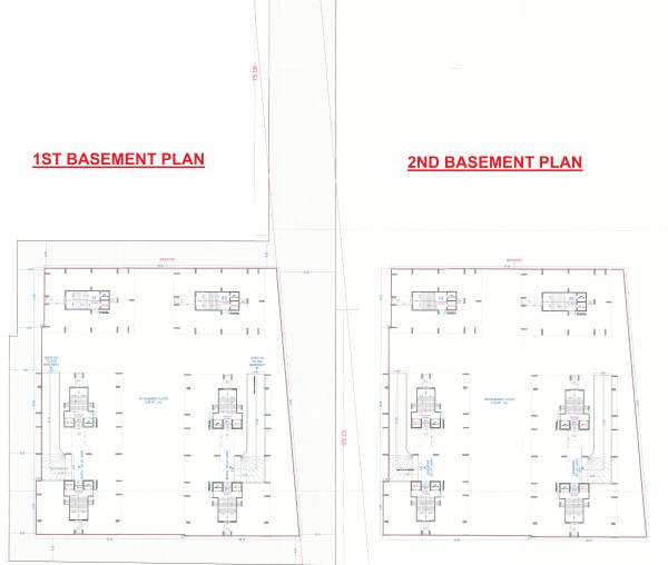 A1 + D Cluster Plan For Basement Floor marvel-heights A1 + D Cluster Plan For Basement Floor