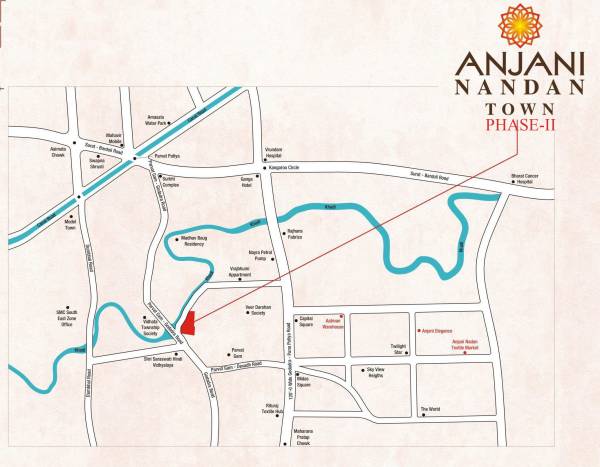 Location Plan anjani-nandan-town-phase-ii Location Plan