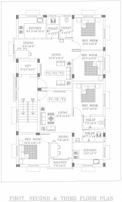  kurinji AA Kurinji Typical Cluster Plan