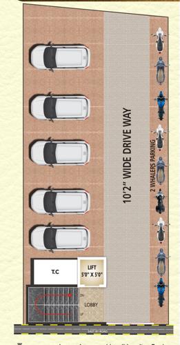  shobha-royal-view Shobha Royal View Cluster Plan For Ground Floor