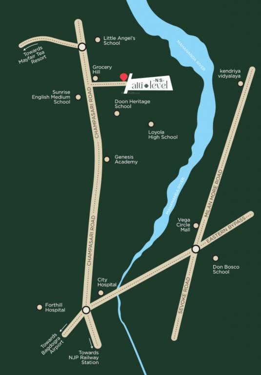  ns alti level i Location Plan