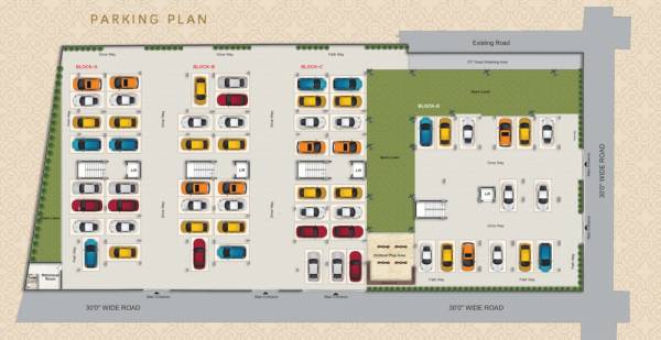  green-oaks Cluster Plan