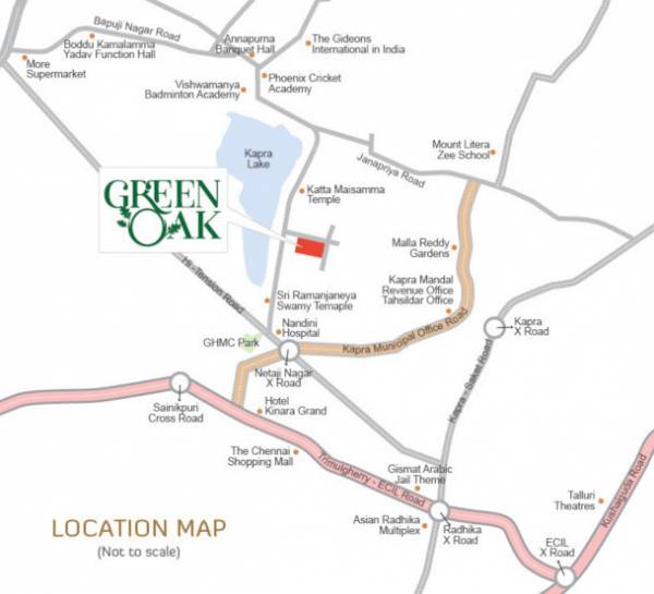  green-oaks Location Plan
