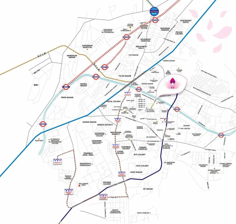  shree saraswati chsl Location Plan