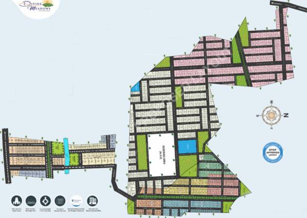  divine-meadoes Layout Plan