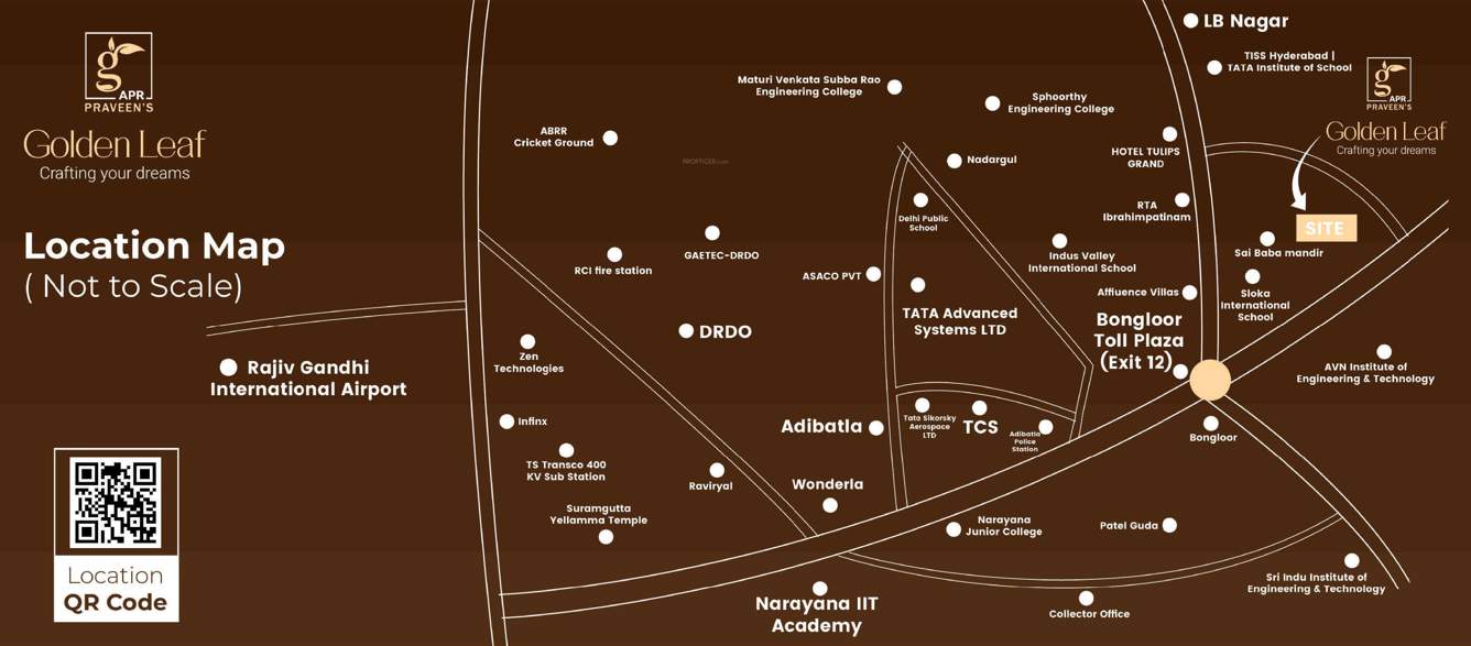  praveens golden leaf Location Plan