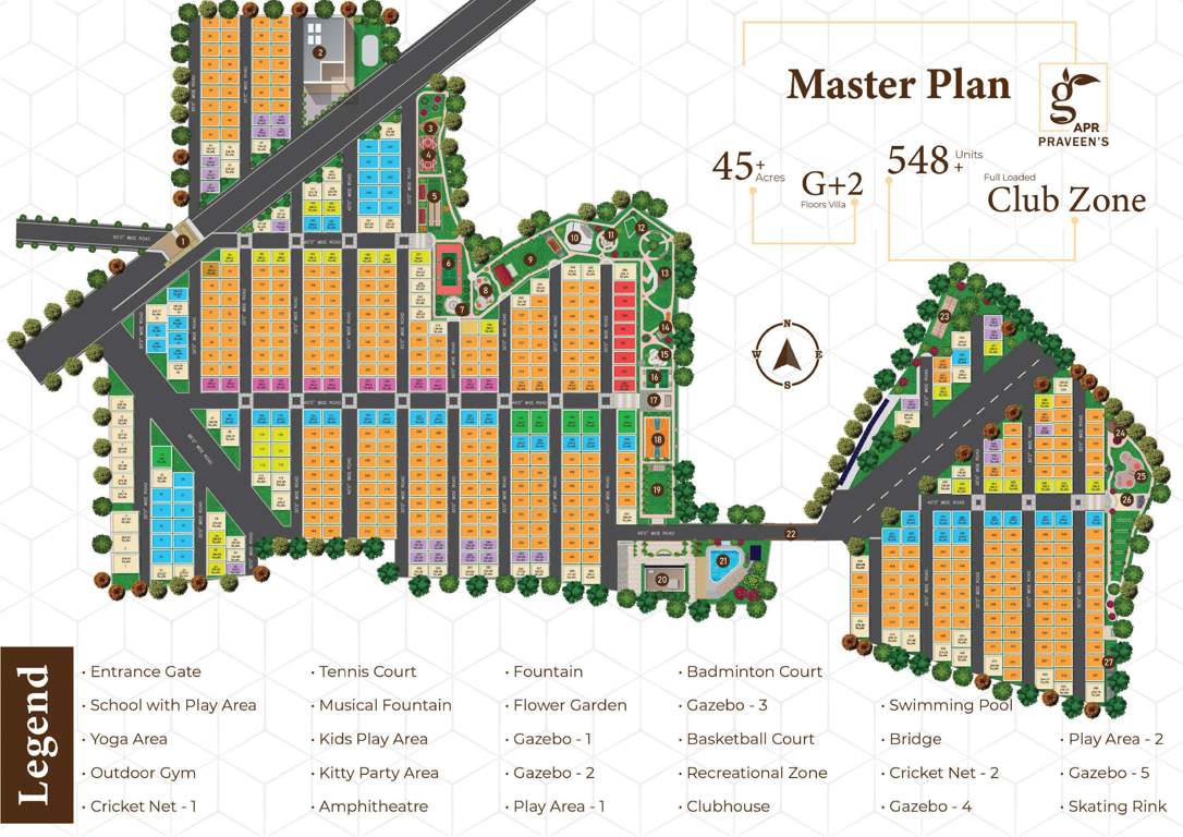  praveens golden leaf Master Plan