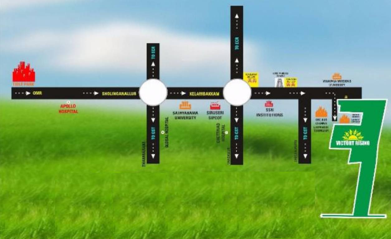  rising Location Plan