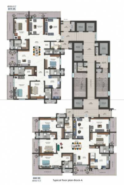  altus Block  A Cluster Plan