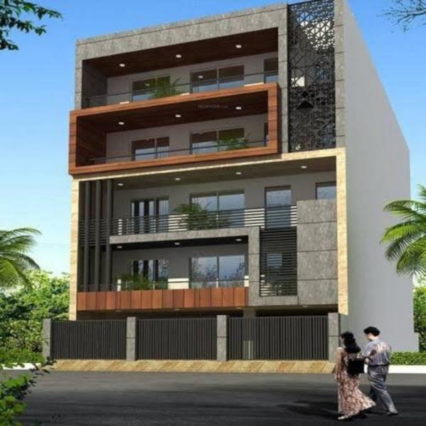 Elevation affordable-floors-by-nav-jyoti-homes Elevation