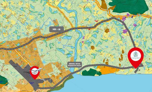  beach-aero-city Location Plan