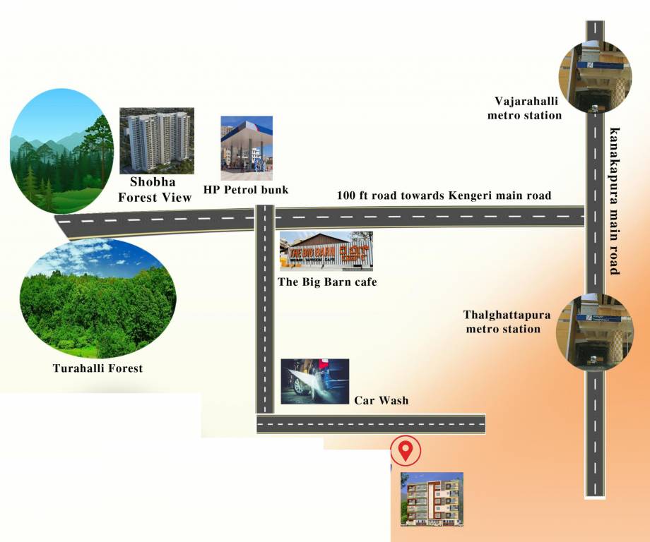  shree brindavan Location Plan