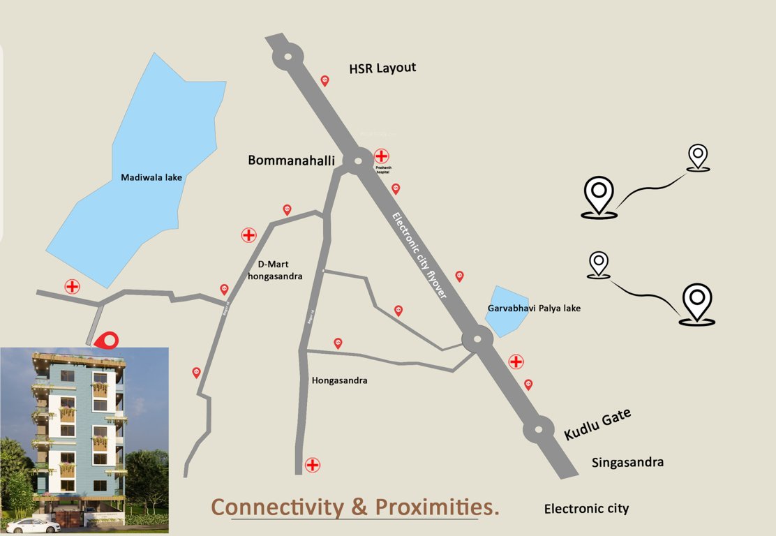  sai samrudhi Location Plan