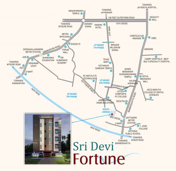  fortune Location Plan