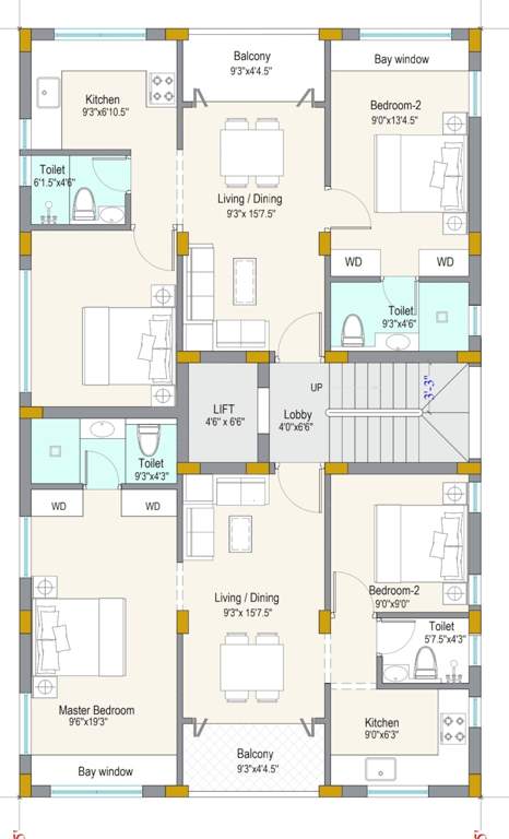  rosan castle Rosan Castle Cluster Plan for 2nd Floor