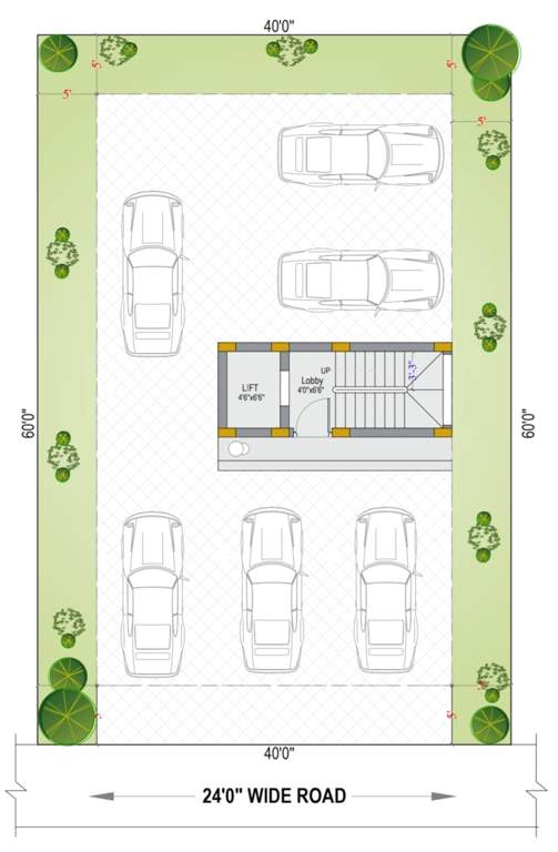  rosan castle Rosan Castle Cluster Plan for ground Floor