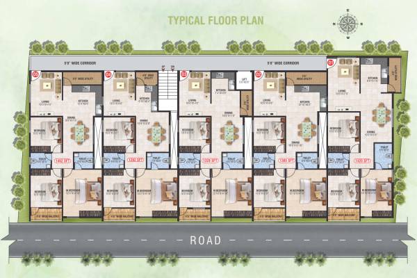  sai-ferns Sai Ferns Cluster Plan