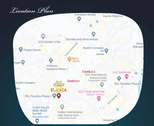  elanza-wing-a Location Plan