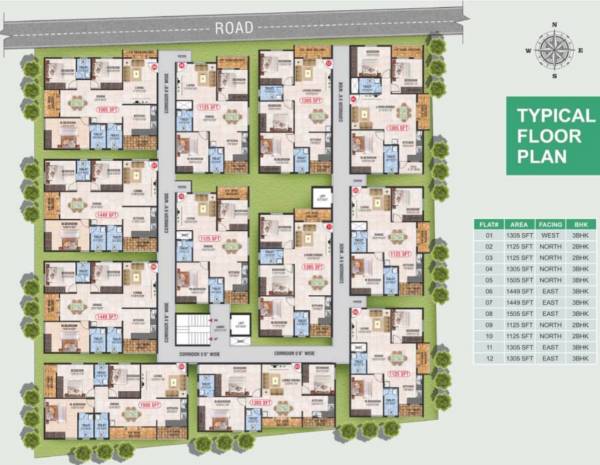  saurabha KPL Saurabha Typical Cluster Plan