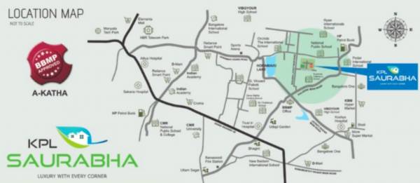  saurabha Location Plan