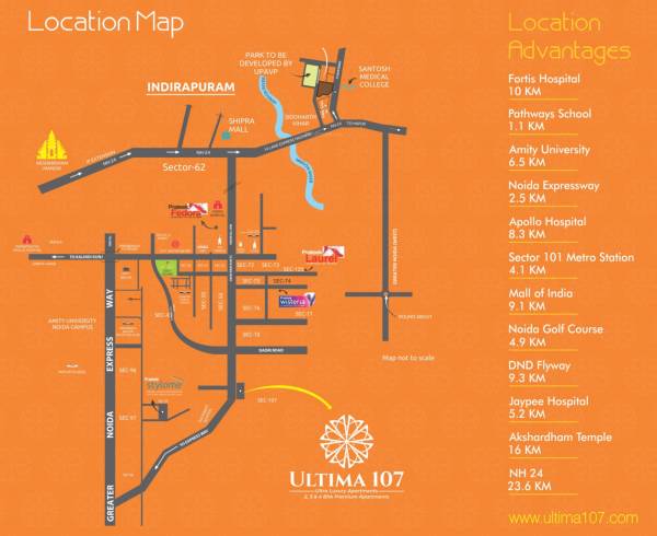  ultima-107 Location Plan
