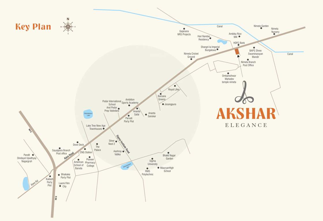  elegance Location Plan