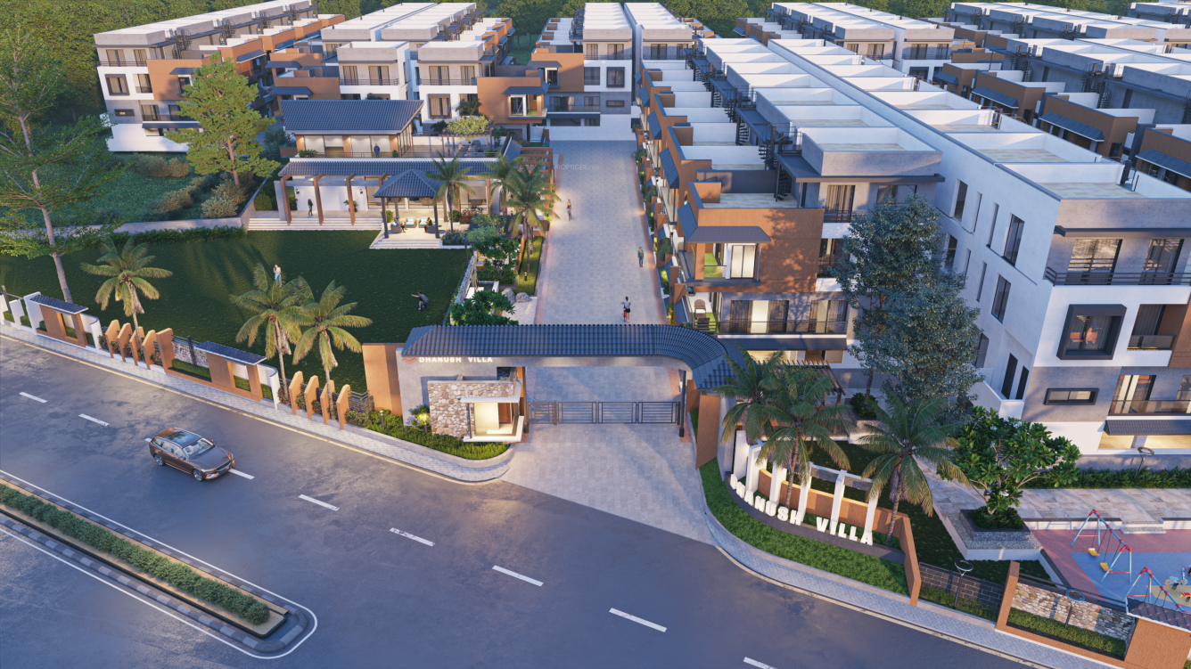 dhanush villa Elevation