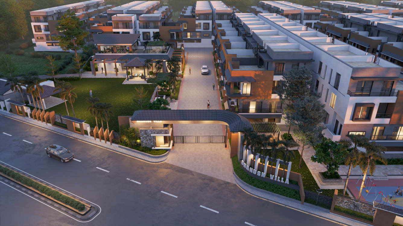 dhanush villa Elevation