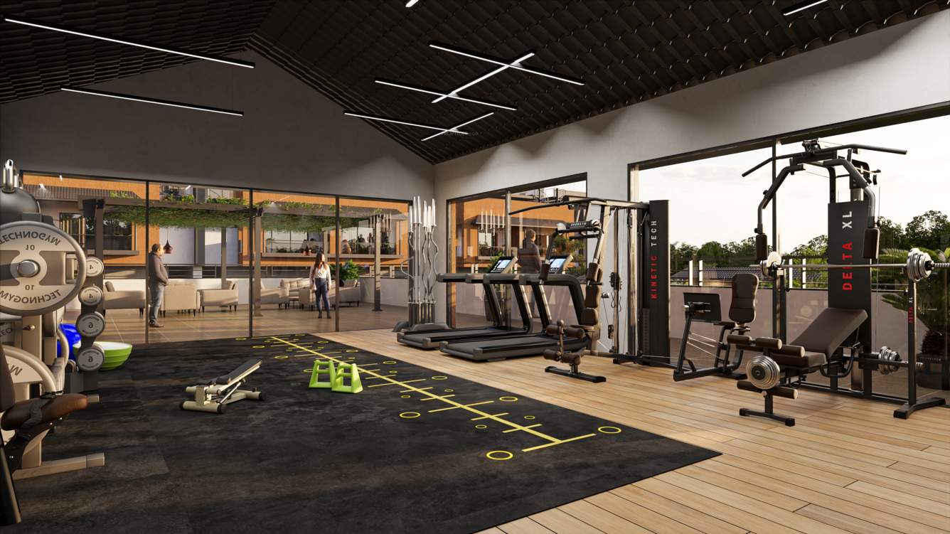 dhanush villa Gymnasium