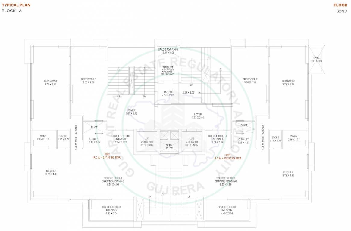 the opus and aatmantan A Cluster Plan For 32th Floor