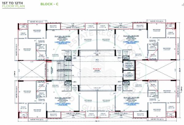  east-ebony C Typical Cluster Plan