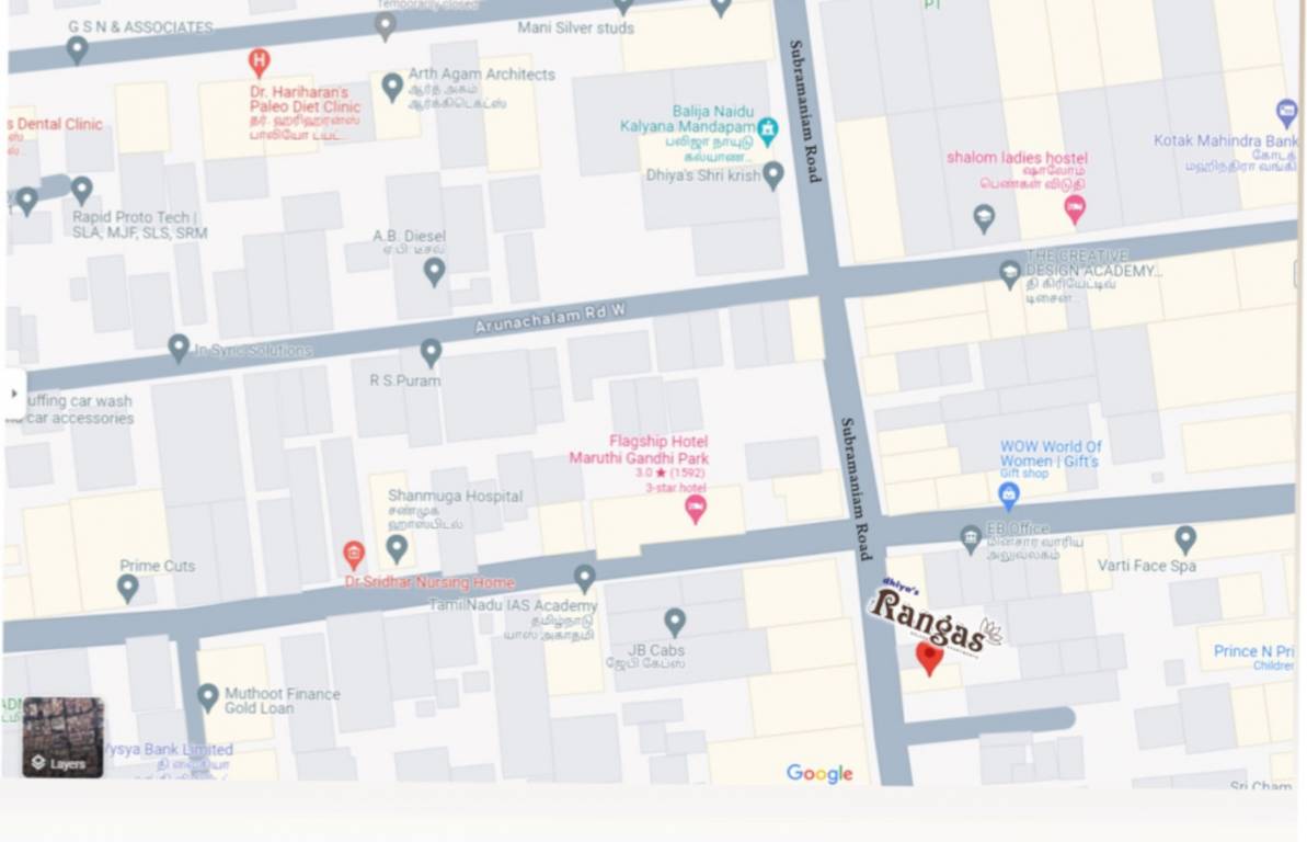  dhiyas rangas Location Plan