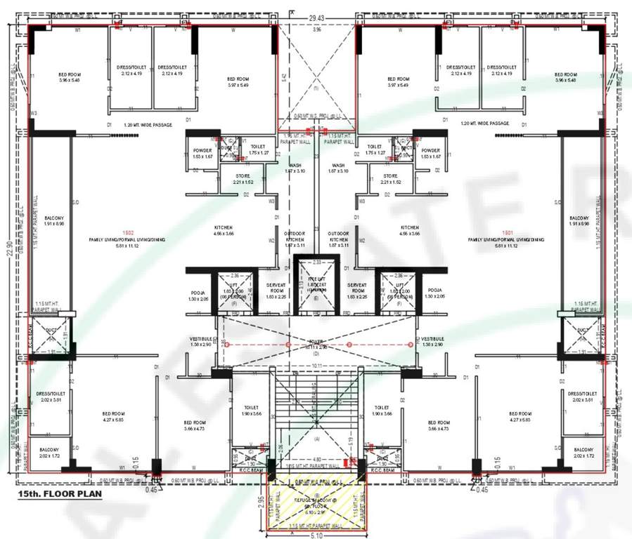  binori belmont A Cluster Plan For 15th Floor