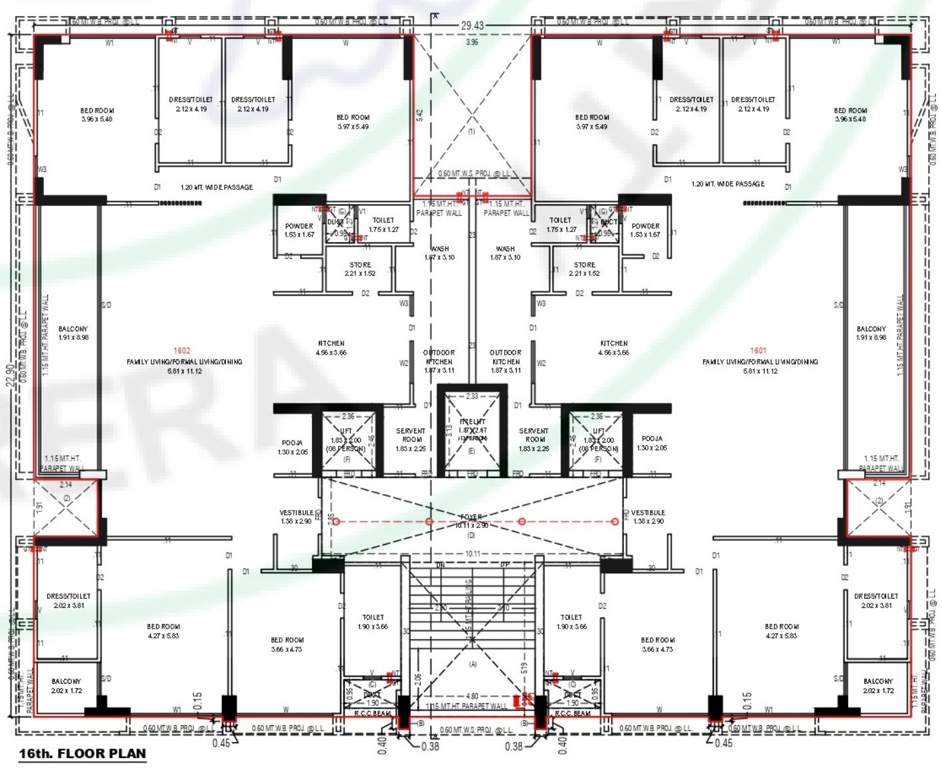  binori belmont A Cluster Plan For 16th Floor