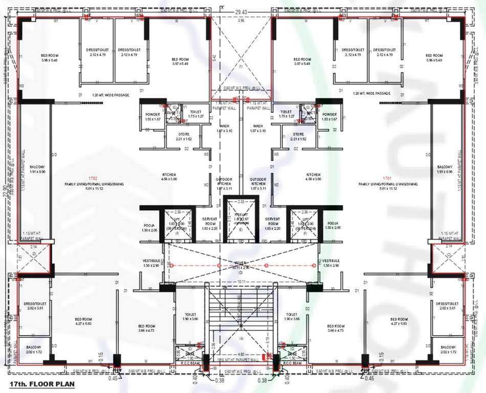  binori belmont A Cluster Plan For 17th Floor