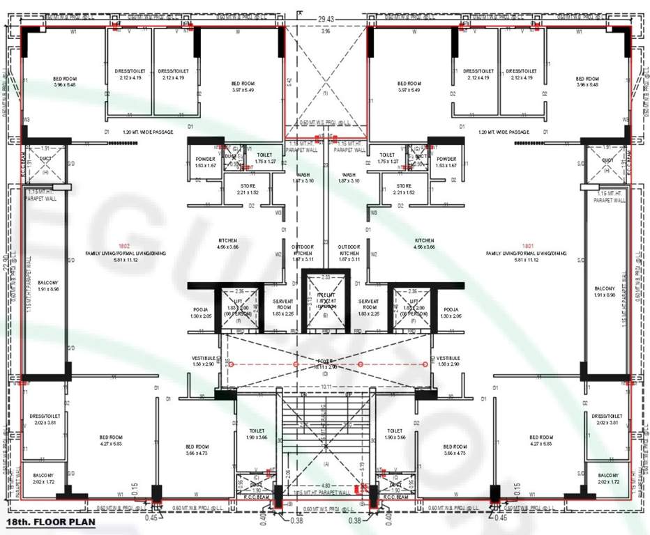  binori belmont A Cluster Plan For 18th Floor