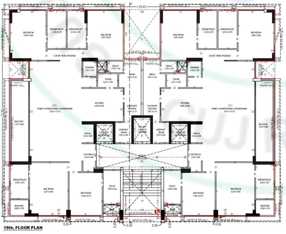 binori belmont A Cluster Plan For 19th Floor