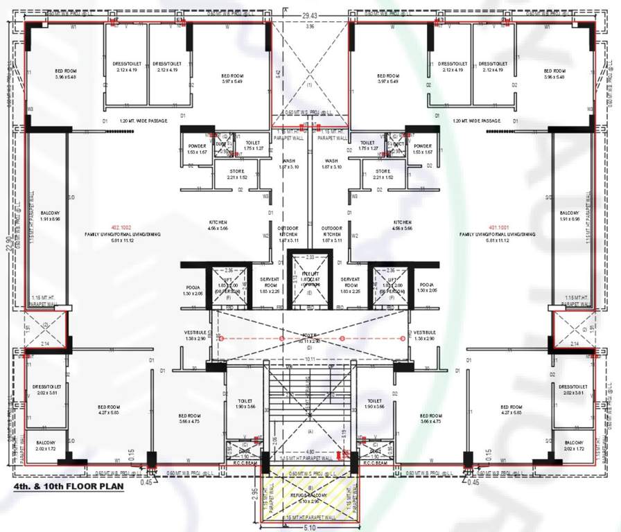  binori belmont A Cluster Plan For 4th & 10th Floor