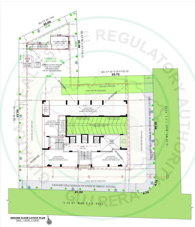  binori belmont A Ground Cluster Plan