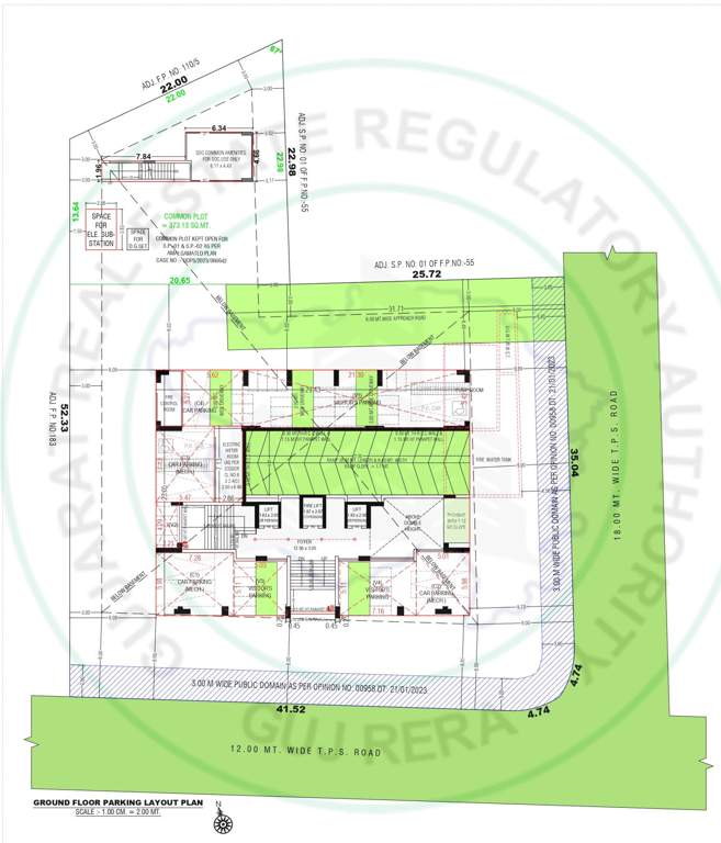  binori belmont A Parking Cluster Plan