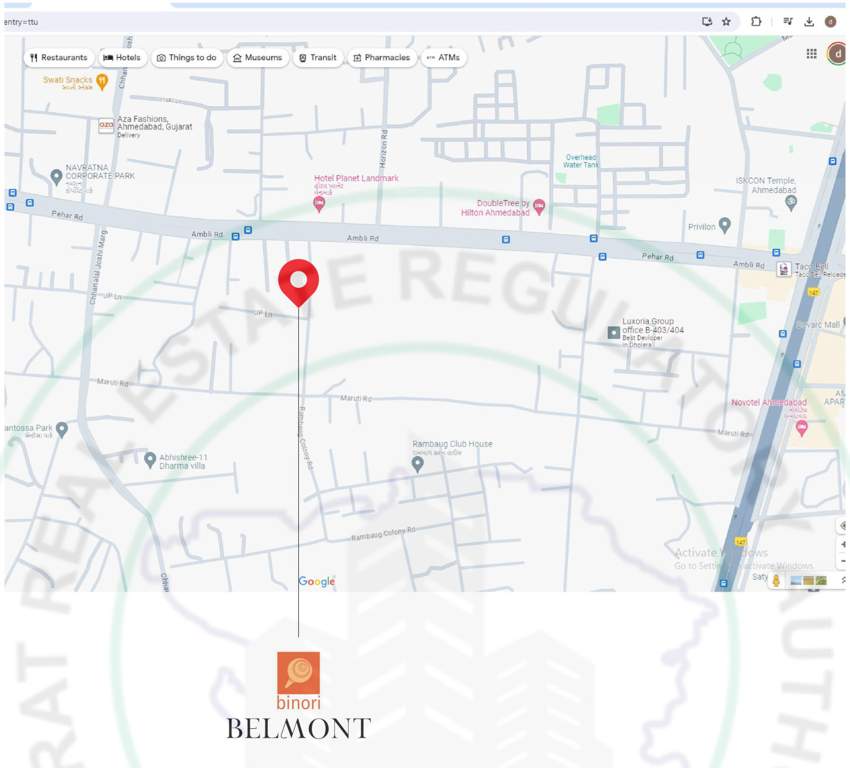  binori belmont Location Plan
