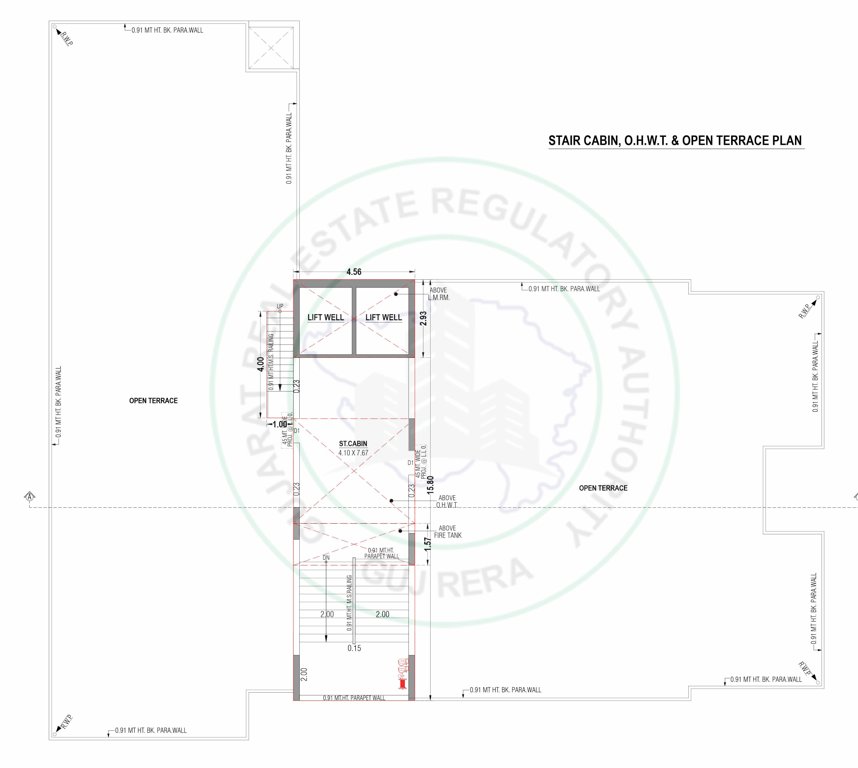  shubh city 56 Block  A Terrace Cluster Plan
