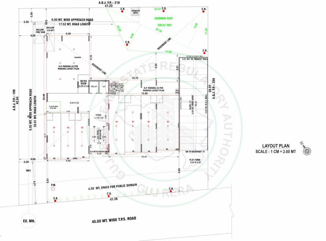  shubh city 56 Layout Plan