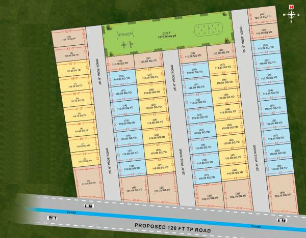 Layout Plan dhanush-bungalows Layout Plan