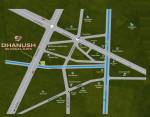 Location Plan  dhanush-bungalows Location Plan