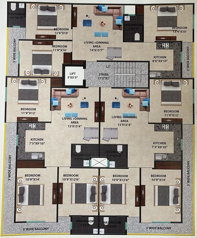  god gift affordable home God Gift Affordable Hom Cluster Plan